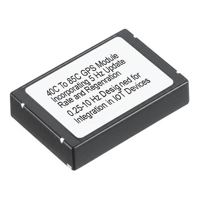 40C ~ 85C GPS 모듈, 5Hz 업데이트 속도 및 0.25-10Hz 재생성 기능 통합, IoT 기기 통합용 설계